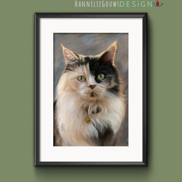 Pet portrait art