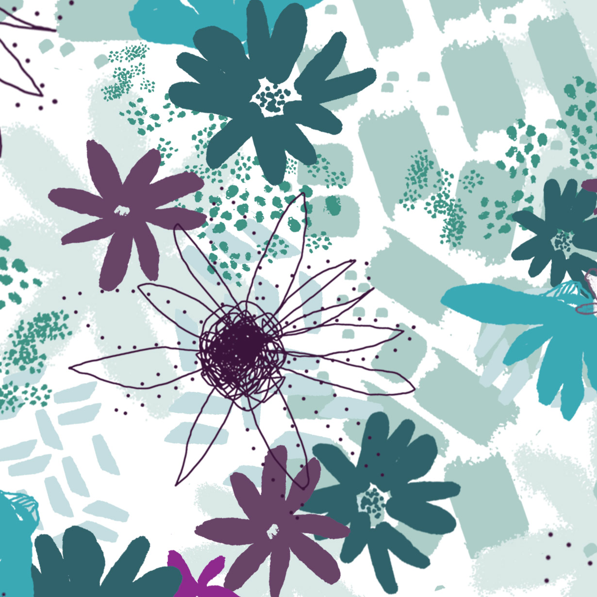 Abstract Flowers