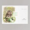 Free Watercolour Bird Calendar 2026 - Watercolour Bird Paintings
