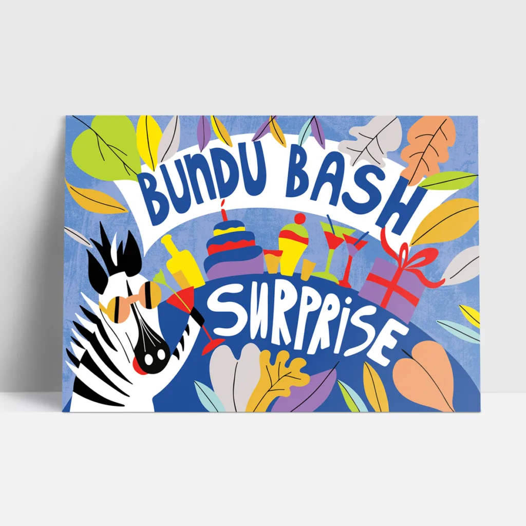 Fun birthday greeting card