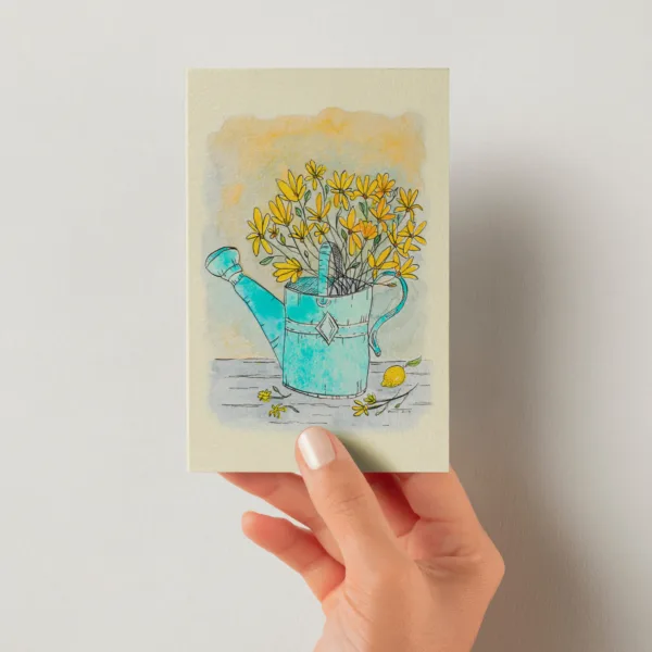 Floral Greeting Cards Pack of 6